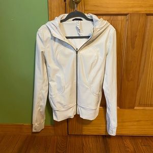 Lululemon cream zipper jacket size 6